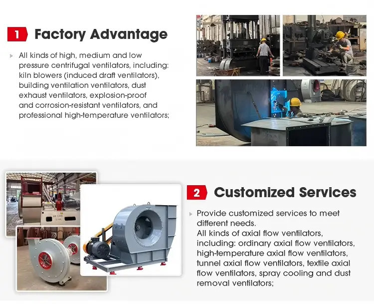 High Pressure Radial Blade Blower